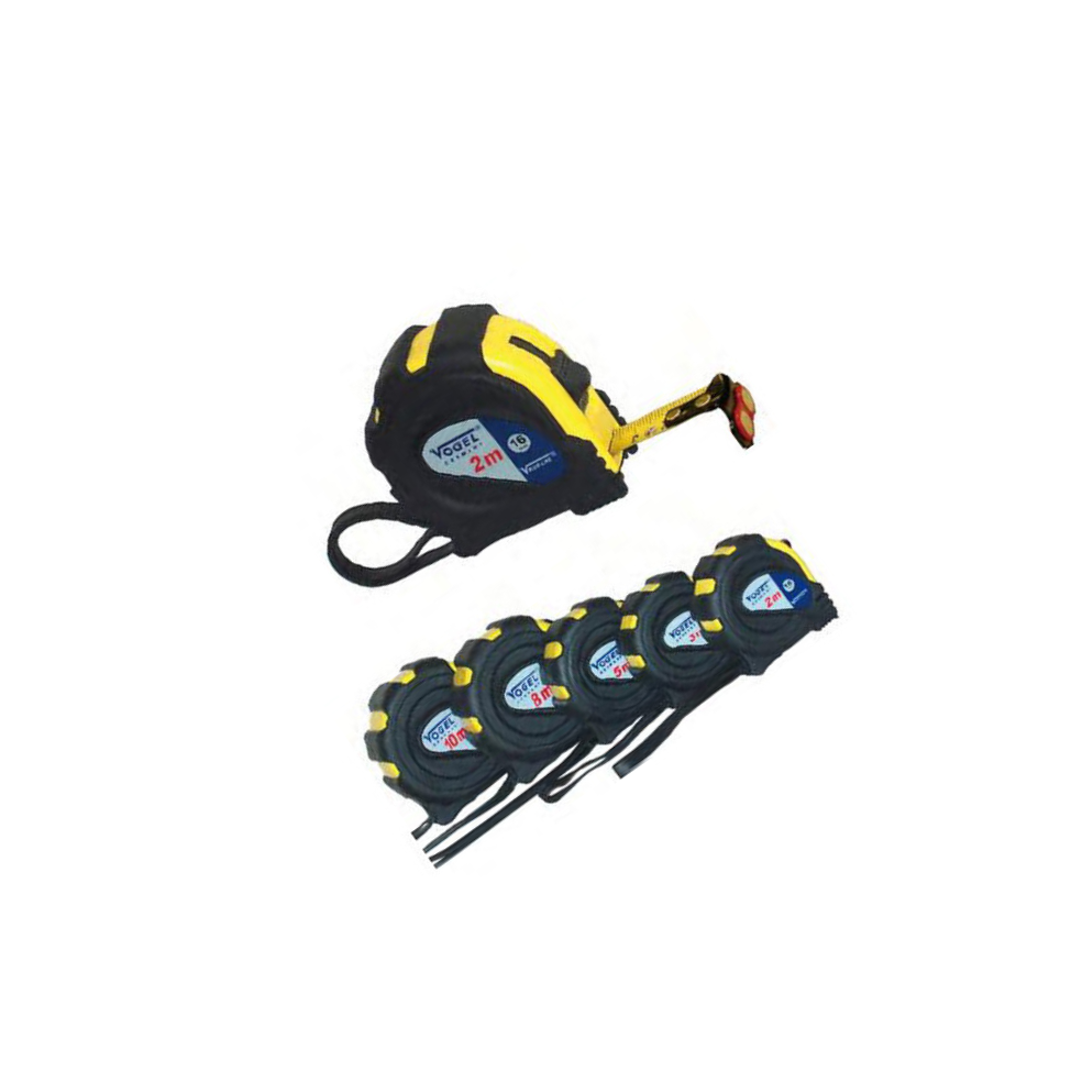 Vogel/沃戈尔 工程塑料卷尺 61-> 8m / 27 ft ±1,8mm 25mm 80*85*40mm 2.100mm 0,426KG 14 1108/61 1把